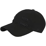 RaOn B171 New Back Side Silver Ring Piercing Punk Rock Ball Cap Baseball Hat Truckers (Black)