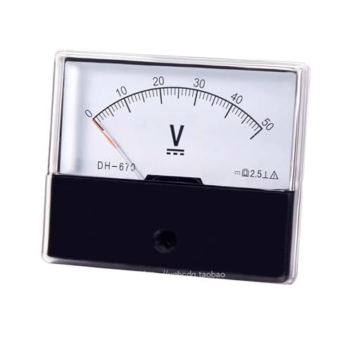Voltmètre CC à pointeur DH-670 pour surveiller la batterie de votre atelier DIY
