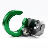 Motorrad Bremsleitungshalter CNC gefräst Robust Leicht(Green)