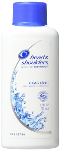 Head & Shoulders Classic Clean Dandruff Shampoo 1.70 oz (Pack of 2)