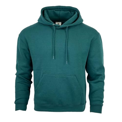 Homespun Ultra Soft 3-End Ringspun Cotton/Poly Fleece Pullover Hoodies