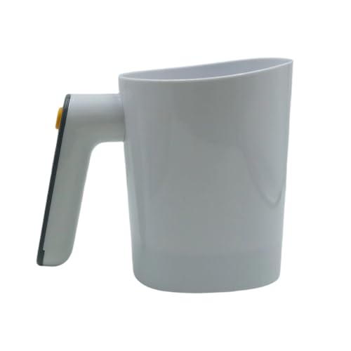 Ludom Colino elettrico per farina, colino azionabile, utensile da forno in acciaio inox, per farina di dolci, farina di mandorle, zucchero a velo e altro ancora