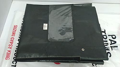 MODIFIED AUTOS GYPSY SOFT TOP HALF HOOD BLACK TYPE COLOUR FOR MARUTI GYPSY KING