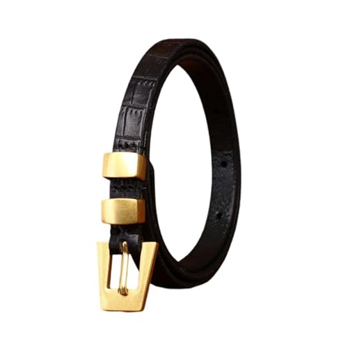 Ceinture fine en cuir femme réglable pour ajuster vos robes