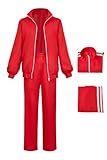 Roocnie Kagura Costume Unisex Adult Student Uniform Sportswear Set Anime Gintama Cosplay Costume Halloween XL