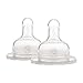 Dr. Brown's Original Wide-Neck Nipple, Level 3 (6m+), 2-Pack