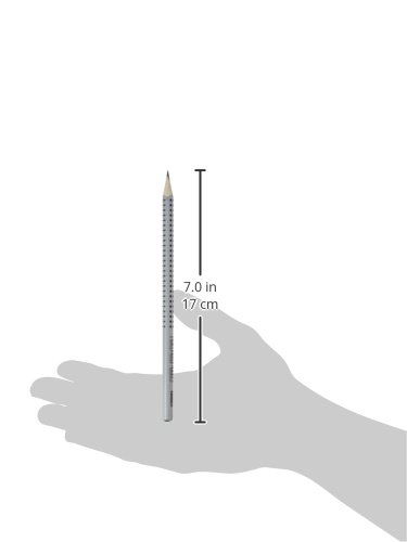 Faber-Castell 217497 - Kurşun kalem Grip 2001, sertlik derecesi HB, 2'li set
