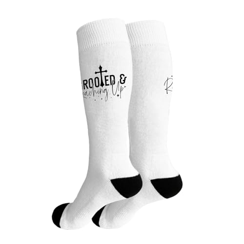 rooted & reaching up sock for son4