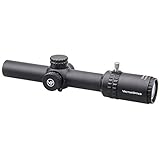 Vector Optics 1-6x24 Rifle Scope Second Focal Plane SFP Rifle Scope with Illuminated BDC Reticle,30 mm Tube and Parallax Adjustment
