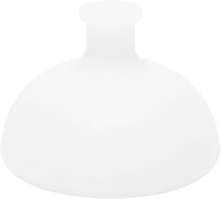 Palm Sputum Cup, Silicone Palm Chest Percussion Cup, Removing Digest Helper Palm Cup, Pressure Drum Massage, Percussion for Mucus Sputum and Expectoration Problem(white)