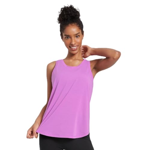 All in Motion Women's Active Tank Top (US, Alpha, Medium, Regular, Regular, Violet)