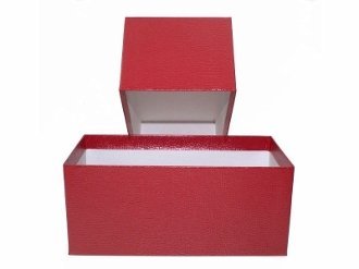 Caja Roja Grande para Billetes 8.25x4x3.62 miniatura 3