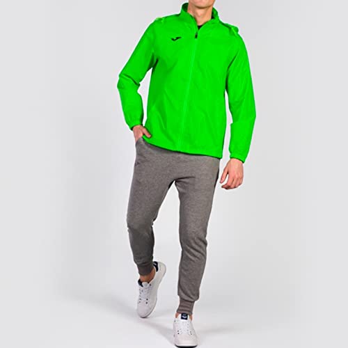 Joma Wasserdichte Regenjacke mit Kapuze, 6XS - 3XL - Windjacke mit Seitentaschen und Elastischen Bündchen - Iris