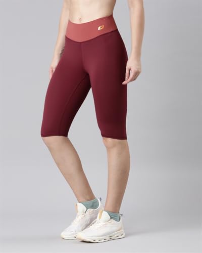 Image of XTEP Women Training Red Sports Athletic Leggings