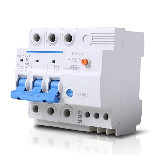 Protecteur de fuite NBE7LE 3P 40A pour tableau électrique domestique