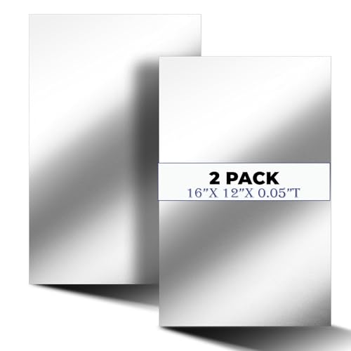 2 Pack 18 Gauge Metal Plate, 16