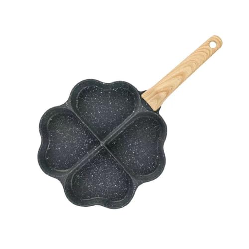 GRIRIW Sartén De Cocina Multifuncional Mango De Madera Sartén Para Pancakes y Huevos Utensilio Para Desayuno y Uso Diario