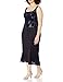 Alex Evenings Women's Tea Length Mock Jacket Dress with Button Front, Navy Sequin, 14