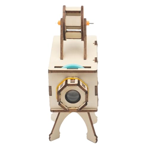 Generic Science Experimentation Kit - Safe Exploration: Scientific Craft Set with Wooden Projector, Educational Toys Science Set Learning Activities