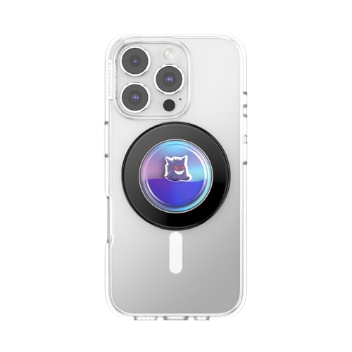 Image of PopSockets Phone Grip for MagSafe, Magnetic Holder, Phone Stand, Pokemon - Squishy Gengar Shadow Ball