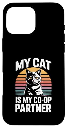 My Cat Is My Co Opp[gi[Q[}[ X}zP[X iPhone 16 Pro Max p