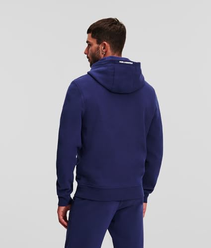 Karl Lagerfeld Homme Essential Logo Hoodie sweat capuche noir mode masculine
