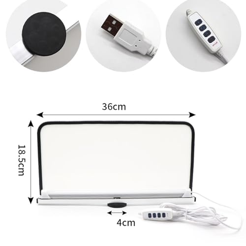 Lampe de travail LED projecteur adhésif robuste pour extérieur et réparation auto