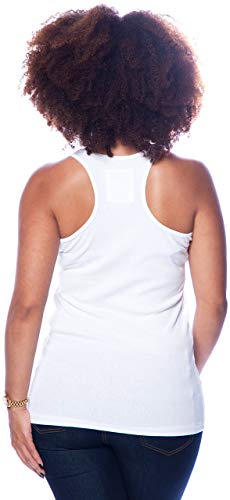 Zenana Outfitters 4 Pack Womens Basic Ribbed Racerback Tank Top White/White/Black/Black S #TOP7