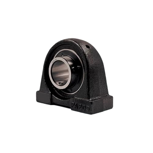 DINGGUANGHE 1pcs Outer Spherical Plain Bearing with Seat UCPA201/UCPA202/UCPA203/UCPA204/UCPA205/UCPA206/UCPA207/UCPA208 Bearings(UCPA206/P5)