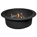 Titan 33" Diameter Steel Fire Pit Liner Ring Heavy Duty DIY In-Ground Outdoor