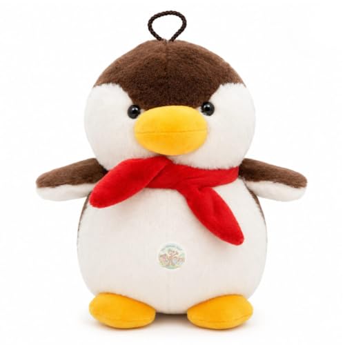 Image of CHI-CHIMPU TOYSs Fur Penguin Soft Toy 25 cm | Ultra Soft Plush Stuffed Penguin for Kids | Cute Hugging Plush Animal | Baby Safe Cuddly Toy | Birthday Gift for Boys, Girls & Penguin Lovers