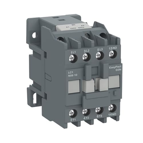 Contacteur tripolaire LC1N1810CC5N pour circuit electrique triphase