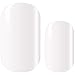 AVOA Beauty Nagelfolie -"White Lie", deckend, weiß, einfarbiges Design, 16 dünne selbstklebende langanhaltende Nail Wraps