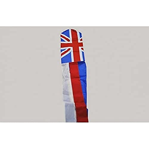 AZ FLAG - United Kingdom Windsock 5'' - British Wind Sock Flag 100% Polyester 150 cm - 5 Feets