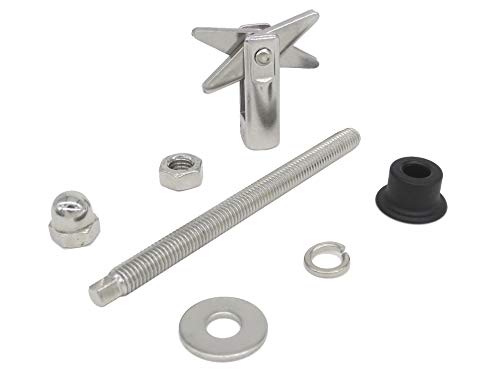 Toggle Anchor Bolts, Hollow Wall Anchors 304 Stainless Steel Scissors Type Heavy Duty X Anchor M8X150Mm, Pack Of 4 #TOP2