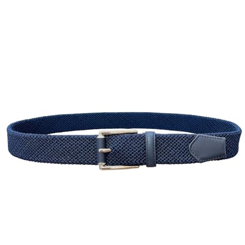 Ceinture tressée élastique en alliage pour jeans et outdoor