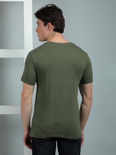 Image of Dollar Pack of 1 Cotton Printed Men Tshirt
