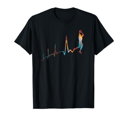 Battement de Coeur de Basket-Ball | Fréquence de Basket-Ball T-Shirt