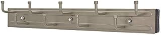 Rev-A-Shelf BRC-14SN 14-Inch Wall Mounted Pullout Closet Belt Organization Rack Holder Hanger, Satin