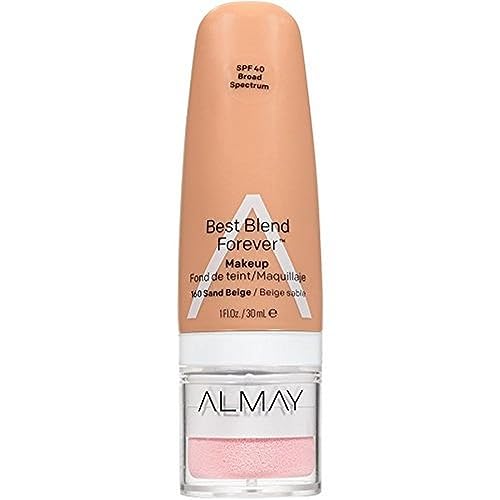 Almay Best Blend Forever Foundation, Sand Beige, 1 fl. oz., SPF 40 Broad Spectrum