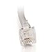 C2G RJ11 Modem Cable, Ethernet Network Cable, Silver Telephone Cable, 7 Foot DSL Cable, C2G 02970