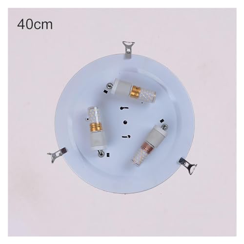 Plafonnier LED anti éblouissement plafonnier en verre teinté pour plafond bas - 4
