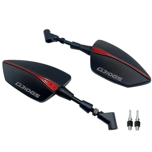 Espejos G310GS reducen vibraciones y mejoran visibilidad trasera en moto