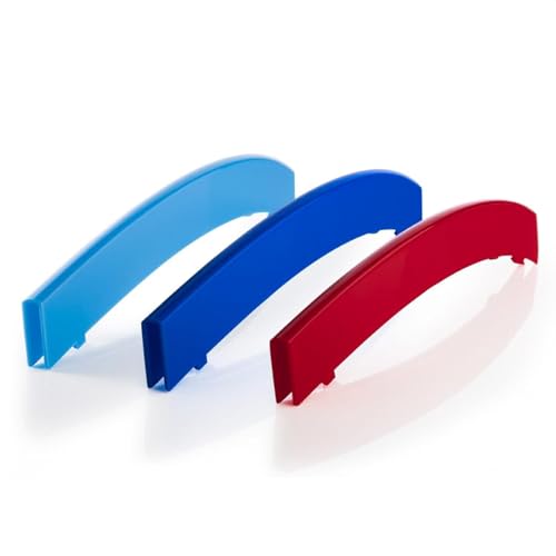  YWDRE 3 Pezzi Inserti in per Griglia Anteriore per BMW 4 Series 2013-2019 (9 Bars), Listello Calandra Copricalandra Accessorio Auto