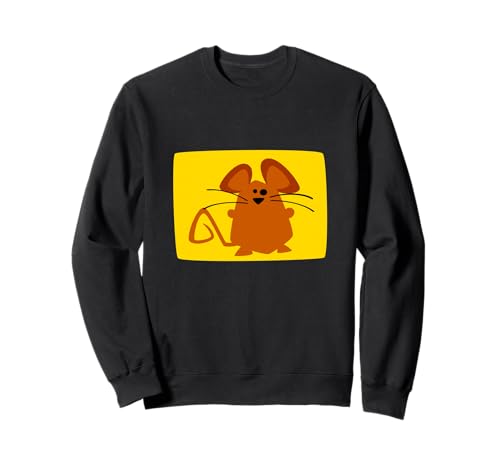 Funky Squirrel Cartoon Animal Graphic Hoodie