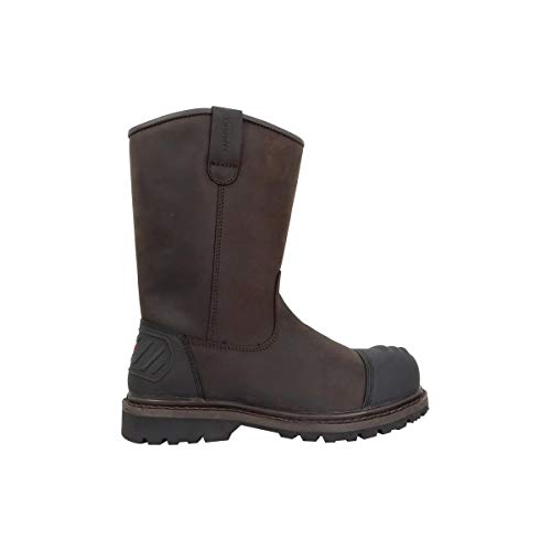 Hoggs of Fife Thor Safety Rigger Boots Crazy Horse Brown Euro 41 Brown