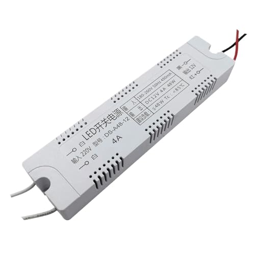 Transformateur alimentation 12V pour bandeau LED étagère dressing et cuisine