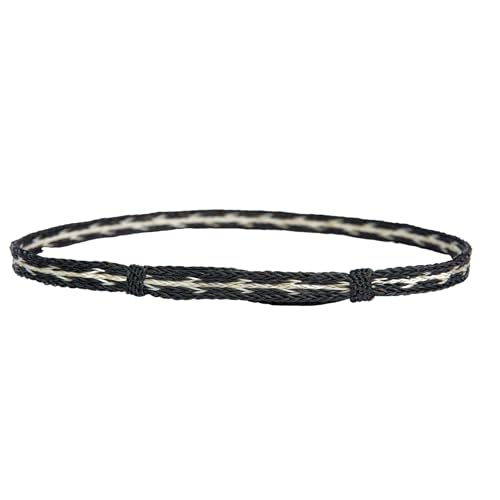 Image of Gamboa 100% Natural Horsehair Hat Bands for Cowboy and Panama Hats for Men and Women Western Hat Bands