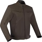 BERING Derby Blouson en cuir de moto, braun, L