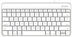 Logitech Wired Keyboard for iPad, 30-Pin Connector